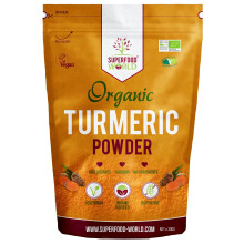 Organic Turmeric Powder | Pure and Potent Anti Inflammatory and Antioxidant Turmeric Powder Superfood with Natural Curcumin | Perfect for Cooking, Sm