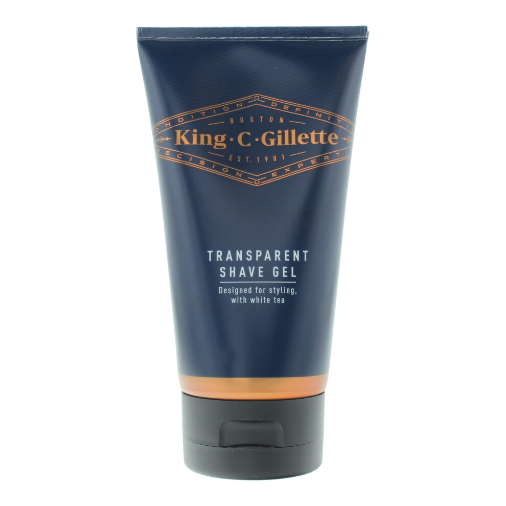 King C. Gillette White King C Gillette Transparent Shave Gel