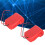 18V Akku-Adapterstation für Power Mount, Rot, ABS-Material 15