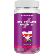 Myprotein Vimto Flavored Multivitamin Gummies - 60 Count, Daily Supplement, Essential Nutrients, Immune Support, and Energy Boost, Vitamin C, D, B6 a