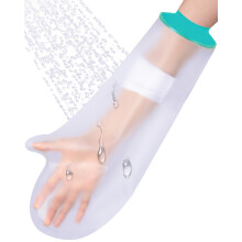 EuyiHlybt Cast Cover for Shower Arm, Cast Protector Arm Waterproof Cast Cover, Soft Comfortable Plaster Cast Waterproof Cover for Bandages, Dressings