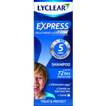 Lyclear Express Treat & Protect Shampoo - Kills Head Lice & Eggs – Effective in