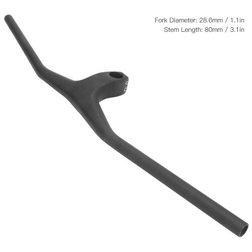 Carbon Fibre Integrated Handlebar for MTB Folding
