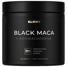 40x Strength Organic Black Maca Root w. Ashwagandha - #1 Highest Potency Maca Root Capsules for Men 40:1 Black Maca Root Powder Extract - 100% Pure G
