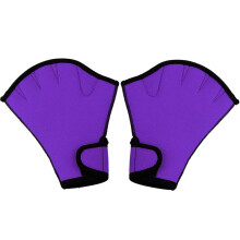 (L) Water Resistance Swimming Gloves for Aqua Fitness