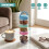 GEEZY GEEZY 3Pc Stackable Snack Pots Travel Food Container Storage Organiser Tower Handle 7