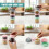 GEEZY GEEZY 3Pc Stackable Snack Pots Travel Food Container Storage Organiser Tower Handle 9