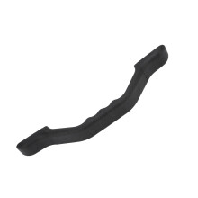 RV Entry Door Handle - Impact-Resistant Black Grab Bar 600mm for Trailers