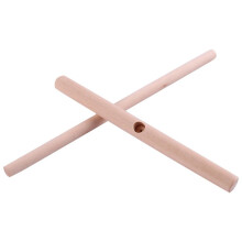 4X Practial T Shape Crepe Maker Pancake Batter Wooden Spreader Stick Home Kitchen Tool Kit DIY Use 1pc