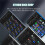Mirabox M18 V2.0 Stream Deck Keyboard 18Keys Visual DIY Macro Buttons Desktop Keyboard Adjustable Console Stand Touch HA 6
