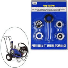 244194 Reparationspaket för Eftermarknadspump för HöGtrycksspruta 390 395 490 495 595 3400 Kompatibel (10-Pack)