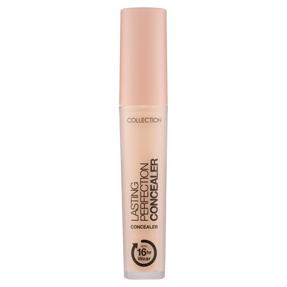 Collection Cosmetics Lasting Perfection Concealer, 16-Hour Wear, Long Lasting Concealer, Vanilla, 4Ml Light