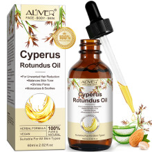 Cyperus Rotundus Oil for Hair Removal, 100% Pure Natural Body and Facial Hair Re