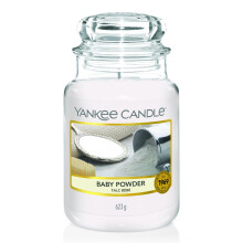 Yankee Candle Scented Candle | Baby Powder Large Jar | Long Burning