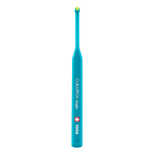 Curaprox CS 1006 Single Toothbrush – Targeted Cleaning for Gumline and Braces | Random Color | for Sensitive Teeth and Implants | Designed in Switze