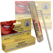 Dr Denti Refit Emergency Temporary Dental Caps Bridges Veneers Tooth Repair Ceme