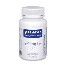 Pure Encapsulations - Vitamin B-Complex Plus - Balanced B Vitamin Formula with Active Folate - 60 Capsules