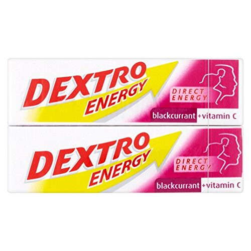 Dextro Energy Tablets Blackcurrant Flavour 2 x 14 Tablets | Glucose Energy Table