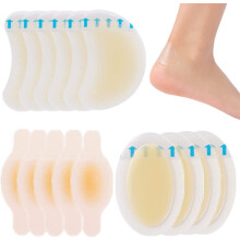 15 Pieces Blister Plasters Invisible Hydrocolloid Gel Blister Bandages Blister Cushion Pad