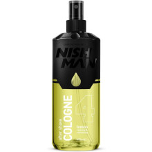 NISHMAN Aftershave Men, Mens Cologne No.4 Lemon, 400 ml - Relaxing Refreshing Af