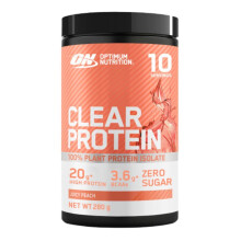 Optimum Nutrition Clear Protein 100% Plant Protein Isolate, Vegan and Sugar-Free High Protein Powder with BCAAs, made from Pea Protein Isolate, Muscl