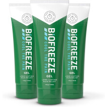 Biofreeze Pain Relief Gel 118ml X 3 Muscle Rub Pain Relief Cools