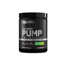 Optimum Nutrition ON Platinum Pump Pre-Workout, Intense Caffeine-Free Pre-Workout Food Supplement with Fruitflow, Beta-Alanine, L-Arginine, L-Citrull
