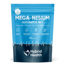 Magnesium Glycinate 8-in-1 Supplement 2200 MG - 120 Vegan Capsules, Magnesium Glycinate, Taurate, Malate, Citrate, Chloride, Sulfate, Oxide, L-Theani