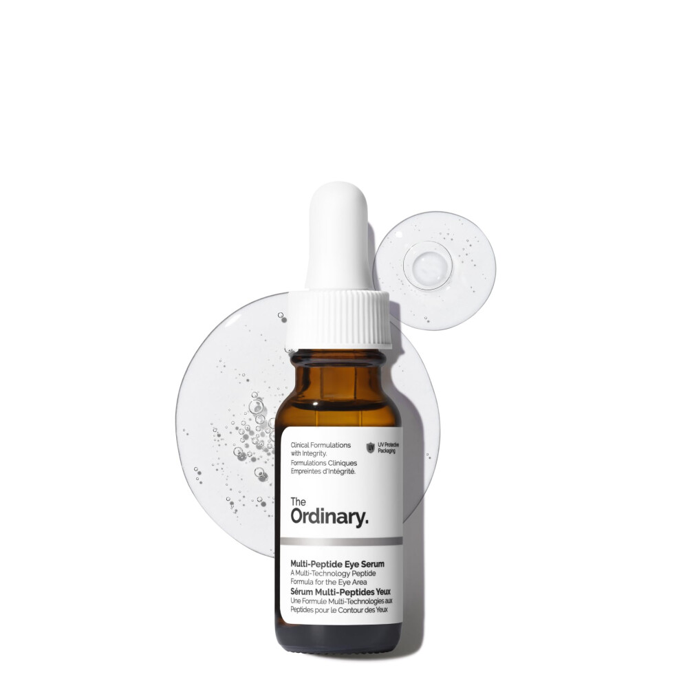 The Ordinary Multi-Peptide Eye Serum, Anti-Aging Peptide Serum For Crowâs Feet, Circles & Puffiness, 15Ml Dark