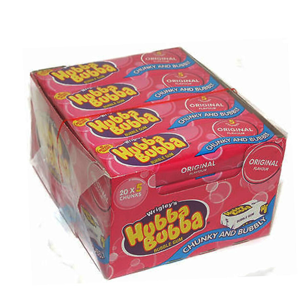Hubba Bubba Original Bubblegum 5-piece (Pack of 20)-image-OPC-PVQFSGX-NEW