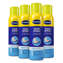 Dr. Scholl’s Fresh Step Anti Odour Shoe Spray, Eliminates Odor For Up To 48 Hours. Fresh Scent, Quick Drying, Suitable For All Shoe Types, Running T
