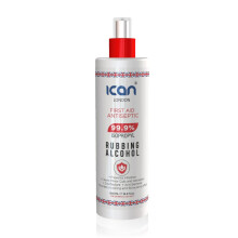 ican london isopropyl rubbing alcohol 99.9% first aid antiseptic 500ml spray