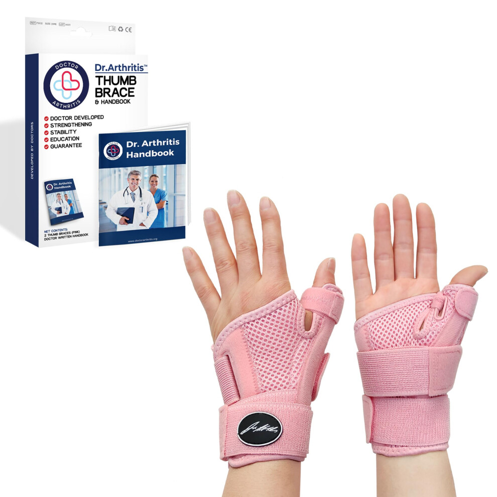 Dr. Arthritis Doctor Developed Thumb Support Brace & Handbook Trigger Thumb Brace Thumb Support