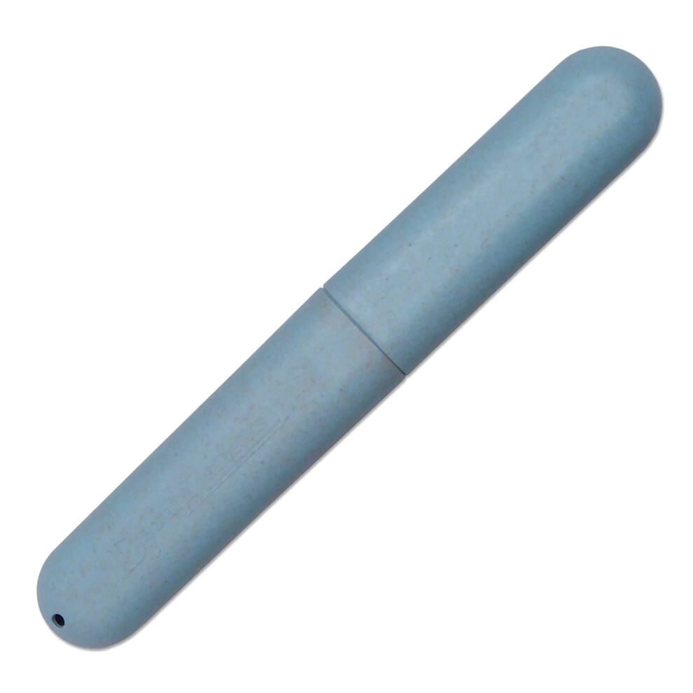 Dental Aesthetics Blue Eco Wheat Straw Toothbrush Travel Case X 1 (Blue)