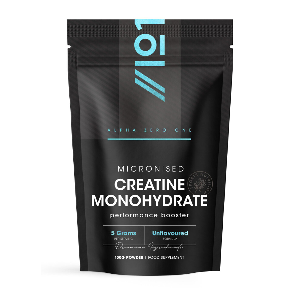 Photos - Vitamins & Minerals Micronised Creatine Monohydrate Powder 100g â Unflavoured â Proven to