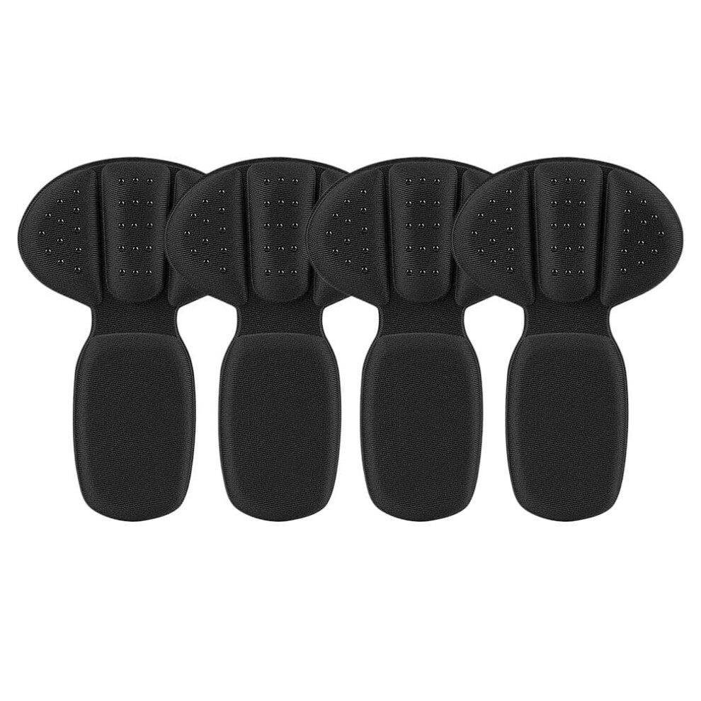 Shunchg 4 Pair Back Of Heel Cushion Pads Mesh Adhesive Heel Grips Inserts