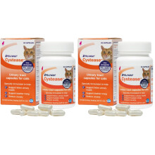 FELIWAY Cystease, for stress-related bladder problems in cats Capsules, 30 Count (Pack of 2)