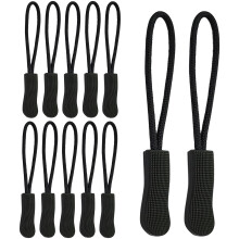 WOLMIK Zipper Pulls - 12 PCS Zip Tags Cord Pulls, Zipper Pull