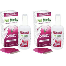 Full Marks Head Lice Solution Spray 150 ml | Fast & Effective