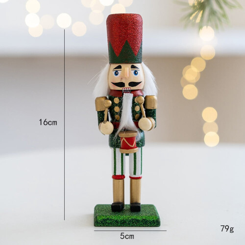 16CM Χριστουγεννιάτικο Μουσικό Κουτί Καρυοθραύστη Αστείο Μουσικό Κουτί 1