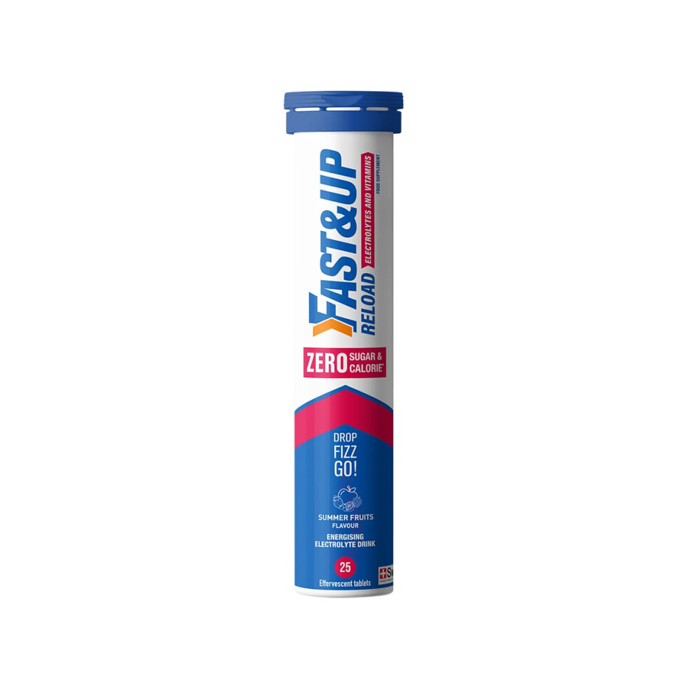 Fast&Up Reload Zero Electrolyte Tablets | Zero Sugar & Calories |
