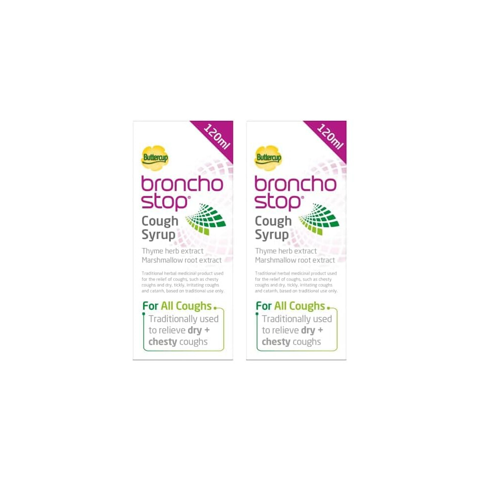 Bronchostop Cough Syrup | For The Relief Of Any Cough | 120