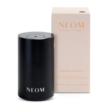 NEOM Wellbeing Pod Mini+ Essential Oil Diffuser, Black I Waterless and Wireless