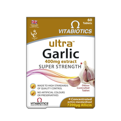 Ultra Garlic Tablets - Pack of 60 Tablets