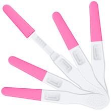 MOMMED Pregnancy Test 5 X Individually|Sealed Wrapped HCG Tests Sensitivity of 25
