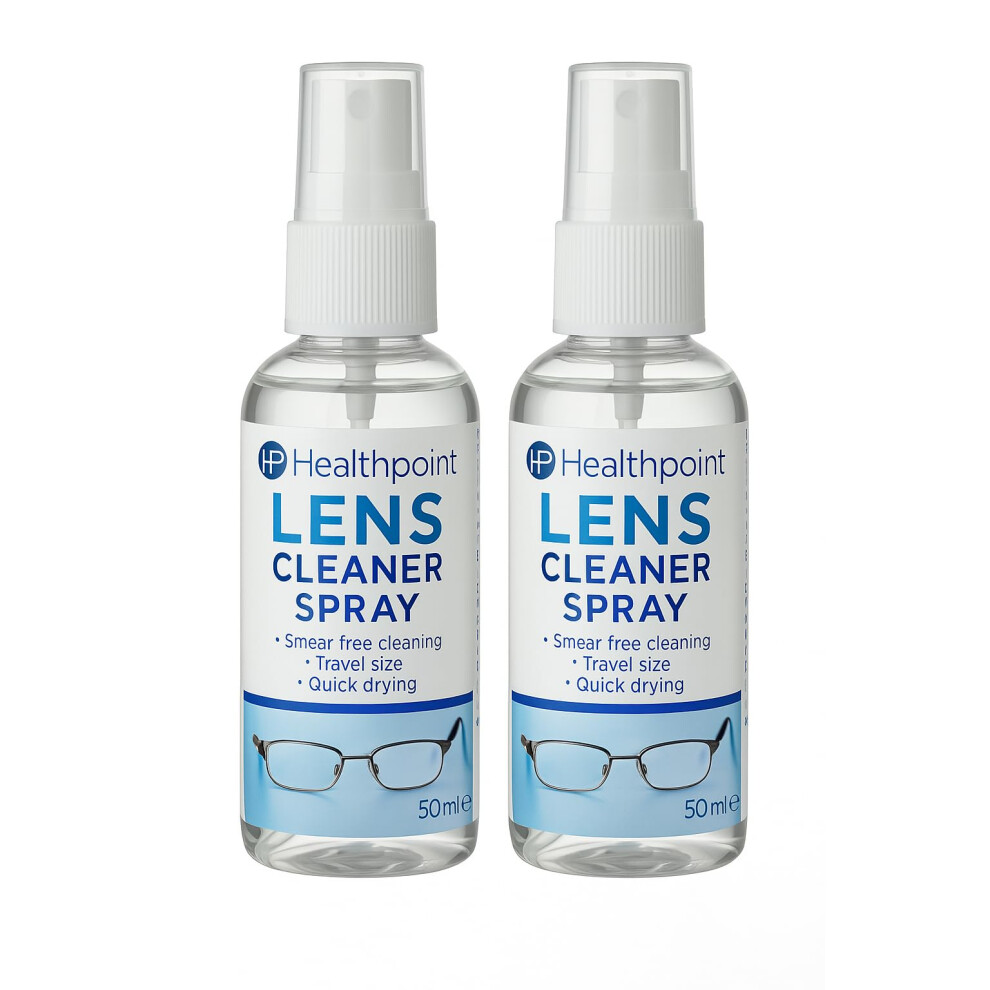 Cheeroo Healthpoint Lens Cleaning Spray - Ultimate Glasses Cleaner Spray For Crystal Clear Vision - Versatile Screen Cleaner Spray For Monitors, Tvs & Device