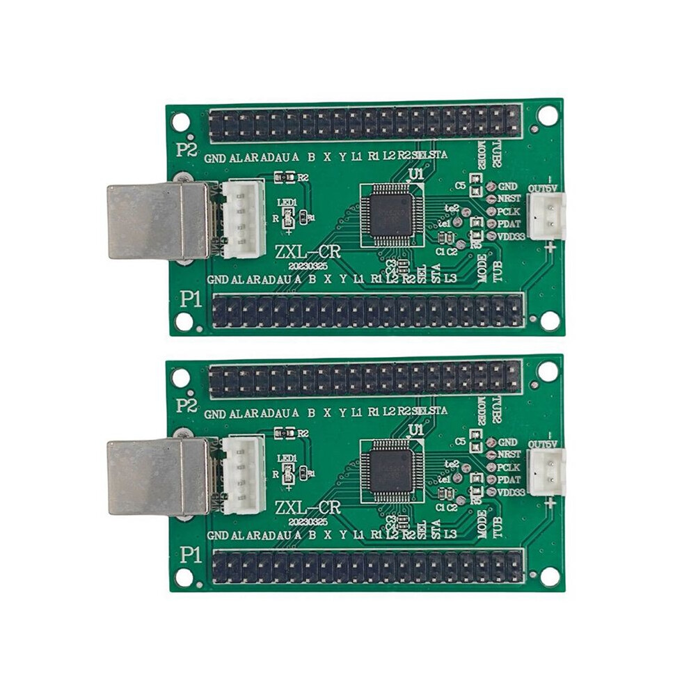 2X Zxl-Cr For Pc Ps3 Usb Board With Button Stick Cable Arcade Game Controller Zero Delay Encoder Joystick Control 6032270351906