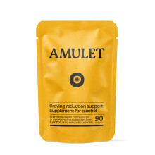Amulet Alcohol Suppressant Tablets for Cravings & Moderation Support – Reduce the Urge to Over-Pour – Anti Alcohol Supplement & Sobriety Aid with