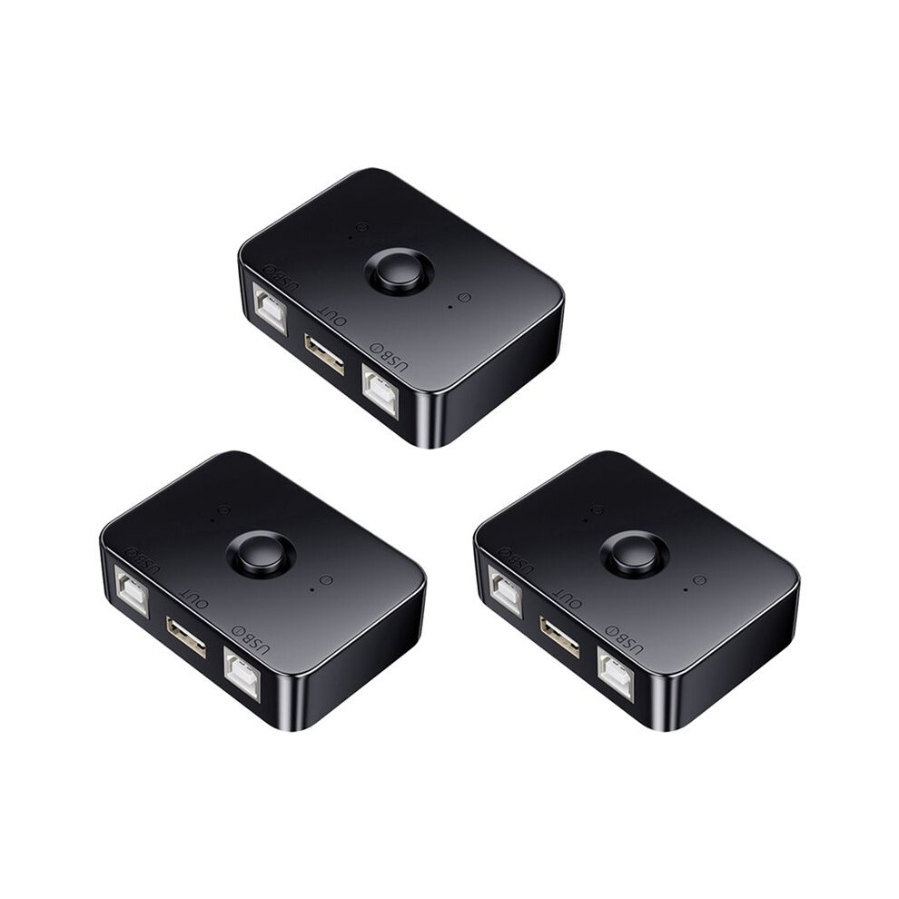 3X Usb Printer Sharer Device 2 Usb2.0 Selector Printer Sharing Peripheral For Printer Usb Splitter Sharing Printer 6031029700651