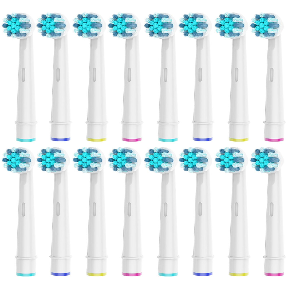 Brillfresh 16Pcs Kids Replacement Heads Compatible With Braun Oral B Kids